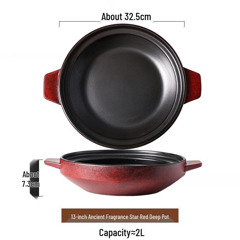 Commercial Stone Ceramic Casserole Pot