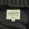 ARMANI COLLEZIONI Made in Italy Wool Blend Striped Pattern tailored jacket Women Used