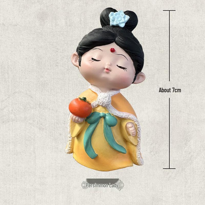 2024 Xi'an Lady Cultural Fridge Magnet – Chinese Style Travel Souvenir