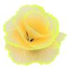 Simulation Coral Decoration Fluorescent Fish Tank Plants Decoration for Landscape Decor Yellow