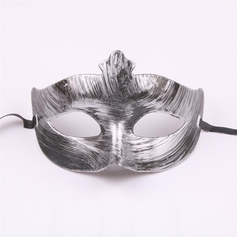 Antique Half-Face Greek Roman Jazz Mask for Men and Women