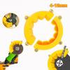 Multi-Spec Grinding Aid for Drill Bit and Angle Grinder