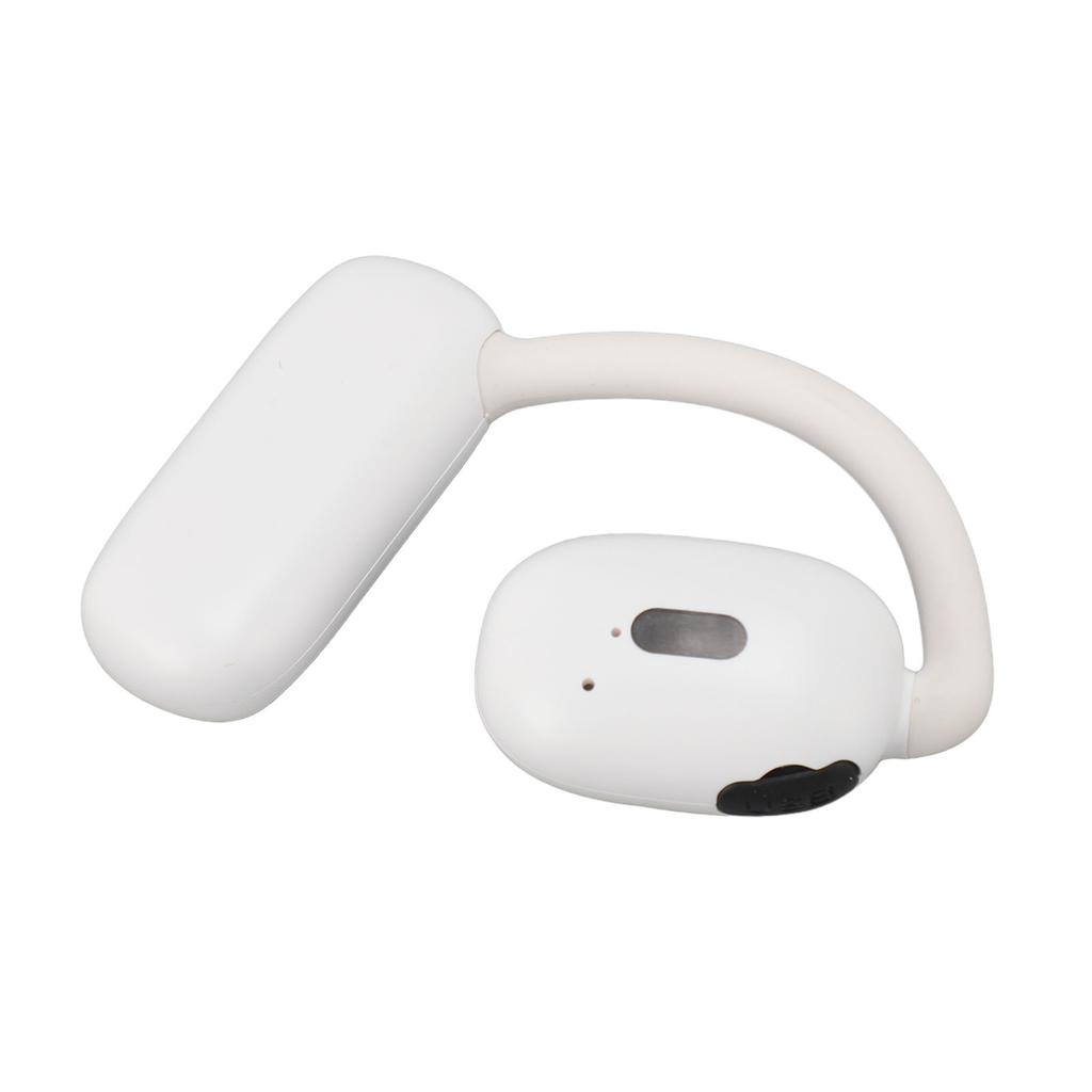 Open Sport Earphones V21 Fast Charging Stereo Sound Small TPU Bluetooth Ear Buds for Android White