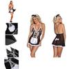 Sexy Lace Lingerie French Maid Cosplay Costume Set Halloween Party Outfit