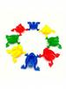 11 Pack Plastic Press Jump Frog Toys, Cute Finger Press Bouncing Frogs, Fun Stress Relief Toys, Perfect Party Favors