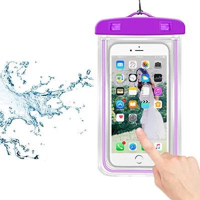 Wasserdichte Handytasche Drift Tauchen Schwimmtasche Unterwasser Trockentasche Hülle Abdeckung Für Handy Wassersport Strand Pool Skifahren 6 Zoll