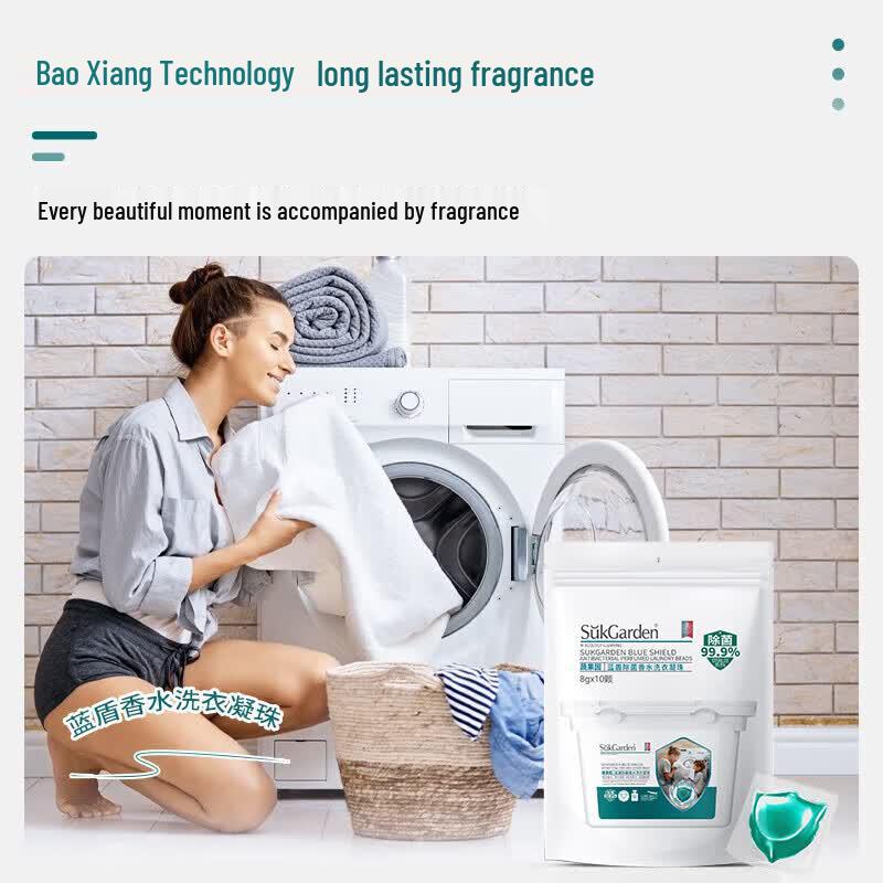 Blue Shield Multi-Effect Floral Laundry Pods