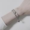 Harajuku & Hip-Hop Style Double-Layer Love Bracelet for Women
