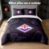 Designové povlečení Fiorentina FC 1 povlak na přikrývku + 2 povlaky na polštář Měkké prodyšné domácí lůžkoviny