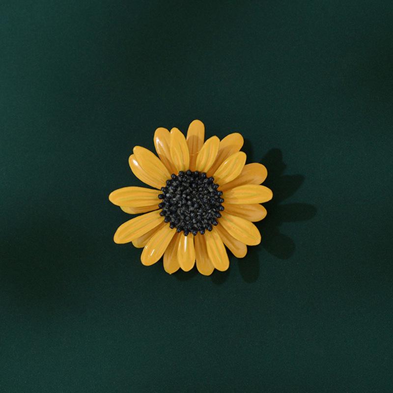 

2024 Брошь Подсолнух Высокого Класса: Булавка-корсаж с ромашкой для костюмов и свитеров