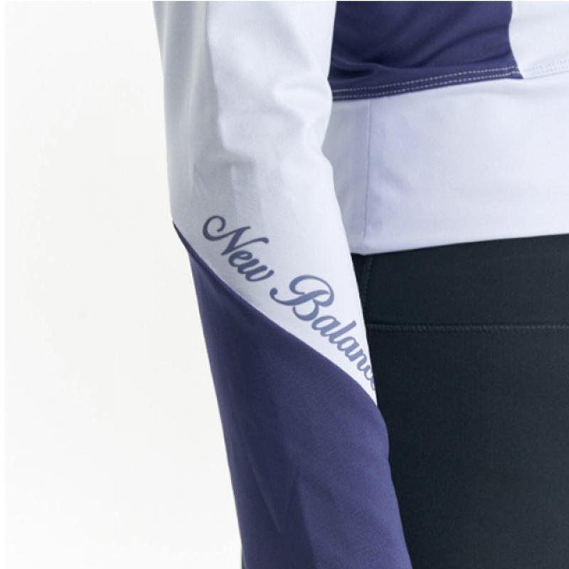 New Balance Women S eSSentialS Zip Up raSh Guard Nbmde2w702 50