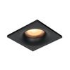 Recessed Fixture Naru Ip44 1 Gu10 Sandblasted Black Alu Italux Dl-61903-Ip44-Bk