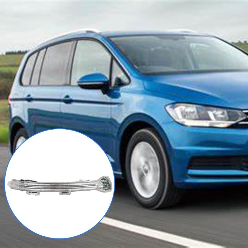 Plugs & Play Side Signal Corner LED Blinker Light Vehicle Exterior Mirror Turn Indicator for Golf 7, MK2, MK7 5G0949101