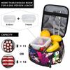 Colorful Graffiti Splashing Insulated Lunch Bag for Kids School Cooler Thermal Food Box Tote Portable Lunch Boxes Container