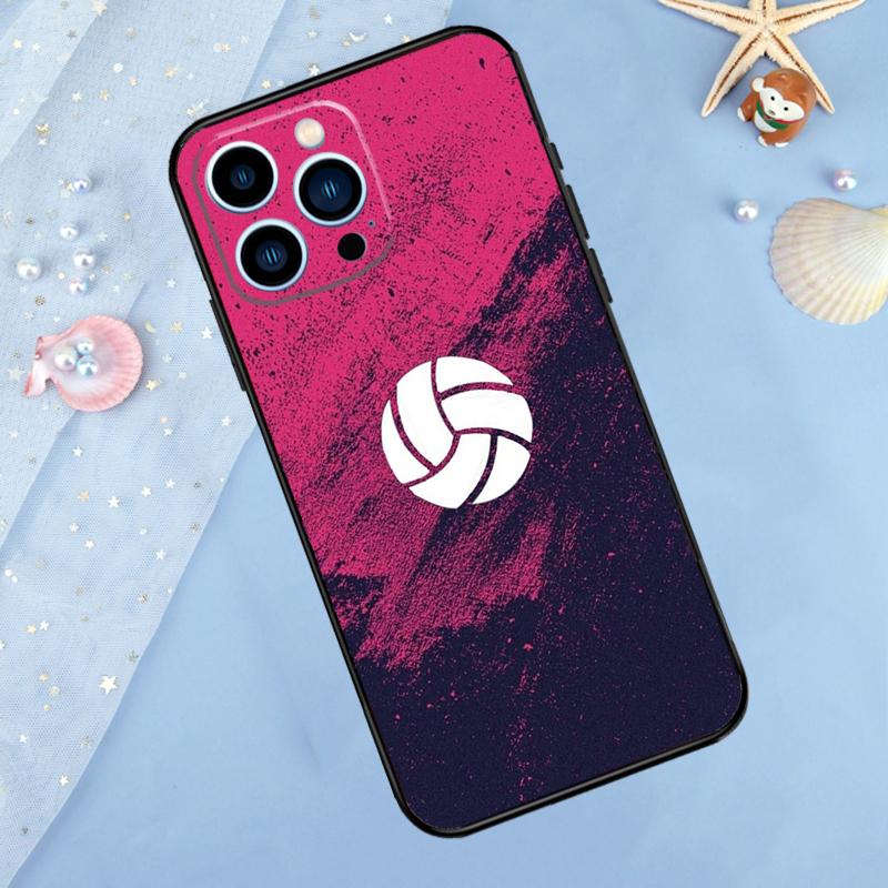 Volleyball Sport Case For iPhone 17 Pro Max 16 15 14 12 11 13 Pro Max Plus 12 13 Mini 16e 17 Air Back Cover