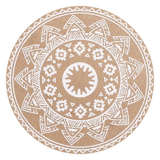Placemat Reusable Heat Insulating Heat Resistant Table Mats Wear-Resistant Stain-Proof Protection for Home
