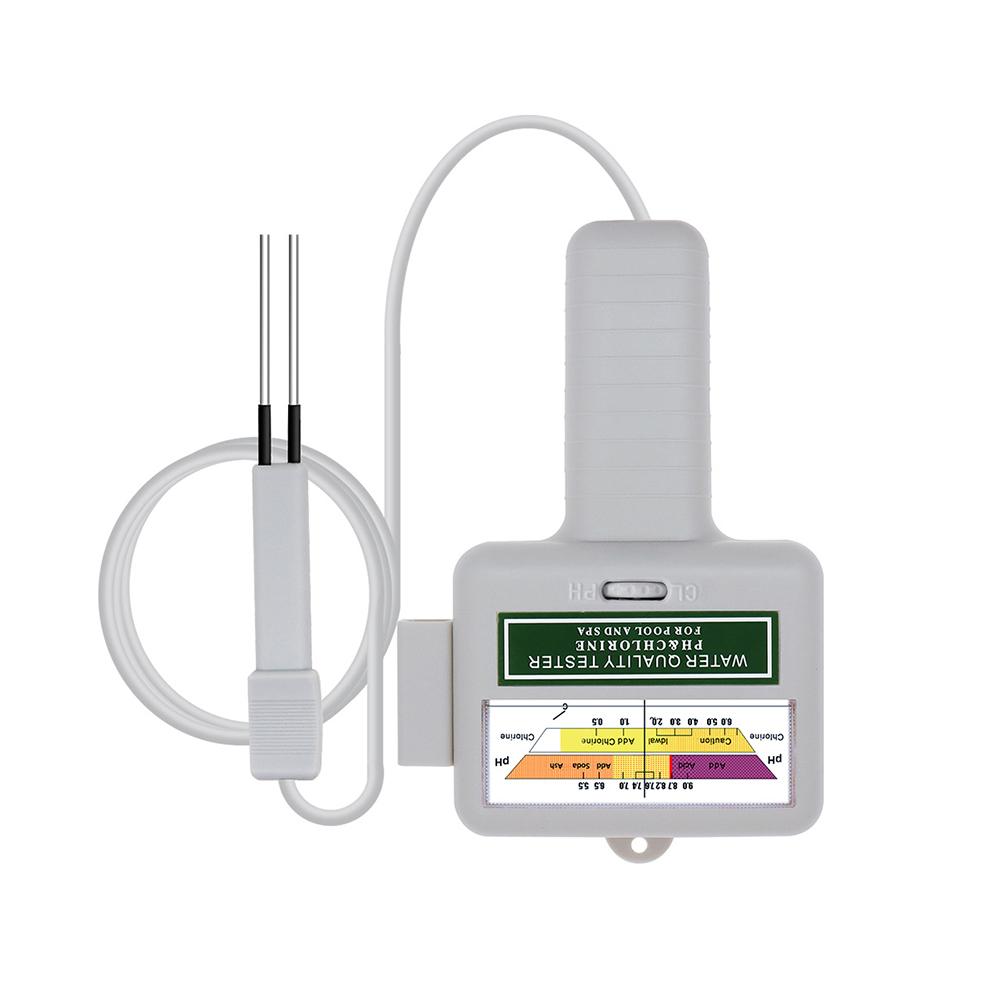 Chlorine Tester PH Meter 2-in-1 Water Monitor PH Chlorine Meter Portable High Precision Easy To Use Spa Swimming Pools Checker