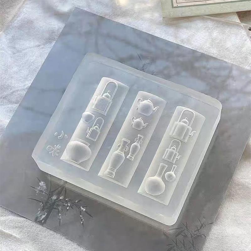 DIY Silikon Nagelform 3D Neunschwänziger Fuchs Dreidimensionale Nail Art Dekorationen Kreative Nagelform Klare Nagelwerkzeuge