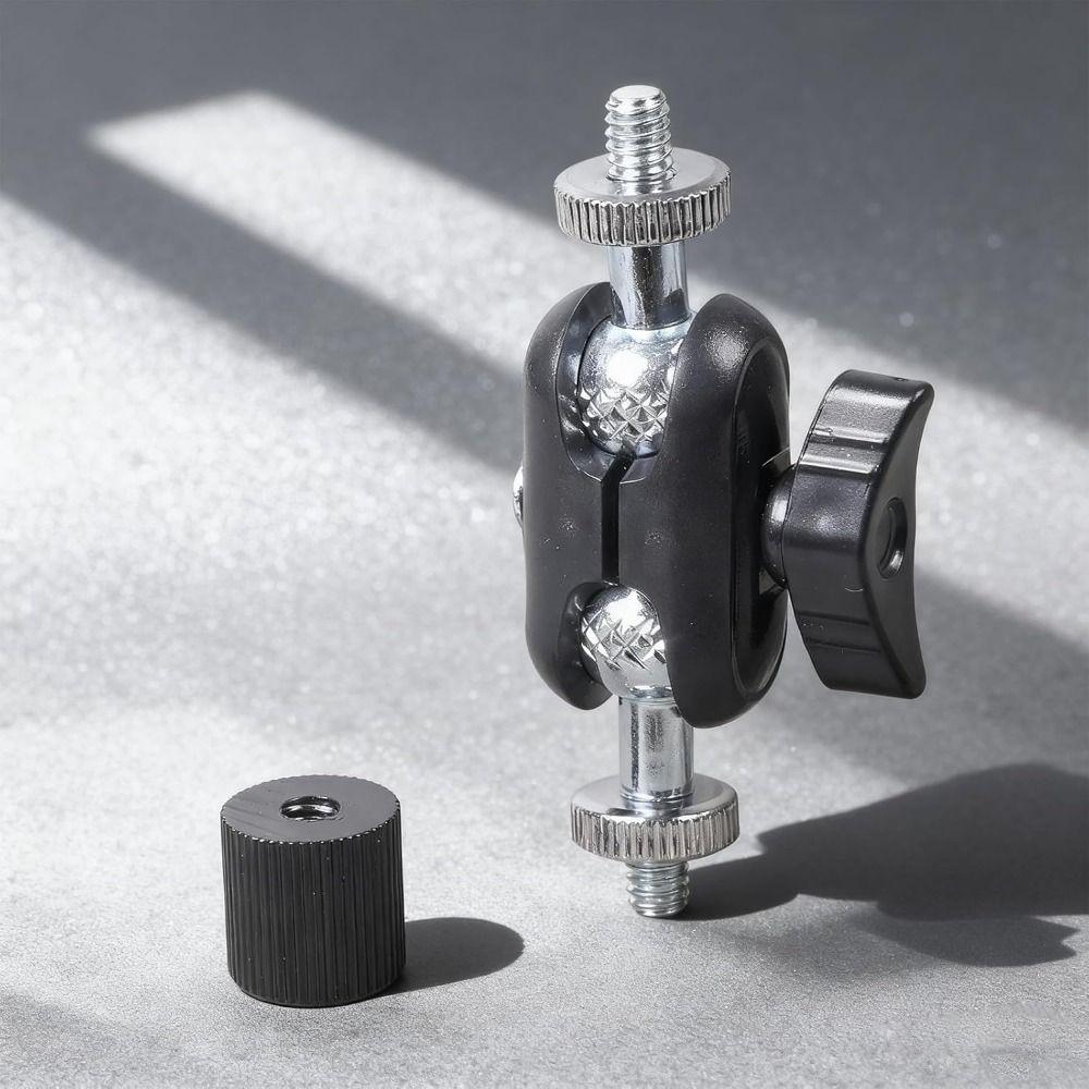 17mm Ball Head Adapter 1/4 Inch Screw Ball Head Mount Portable Camera Adapter Head  Photography