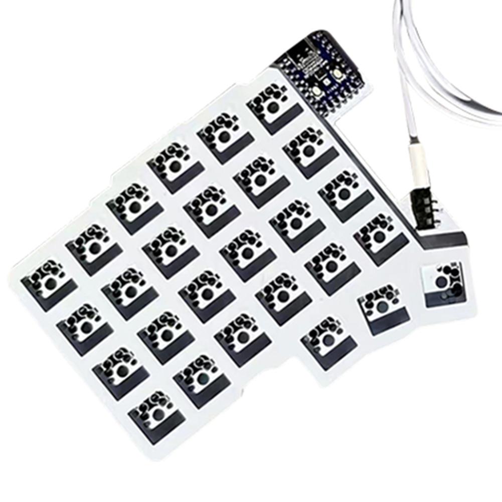Split Keyboard Wired Ergonomics Keyboard Hot Swap Programmable Keyboard Support QMK/VIAL Left Right Hand Keyboard for PC