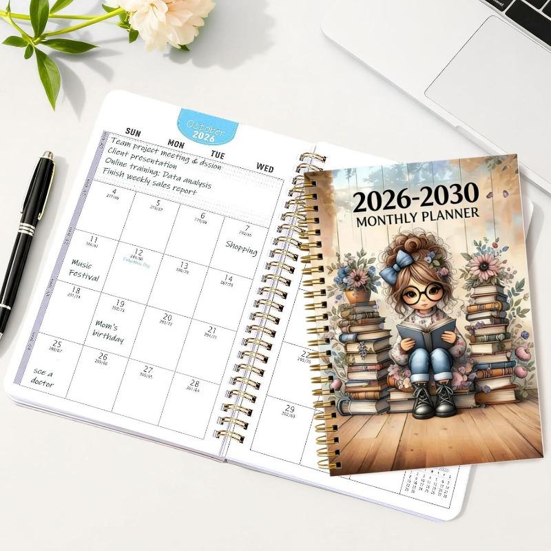 Monthly Planning Calendar for 2026-2030