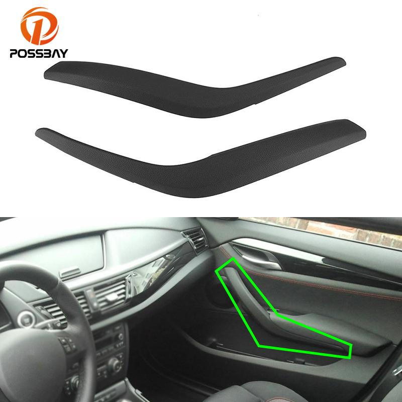 

1 пара внутренних черных дверных ручек автомобиля для BMW X1 E84 2009 2010-2015 Детали аксессуаров интерьера