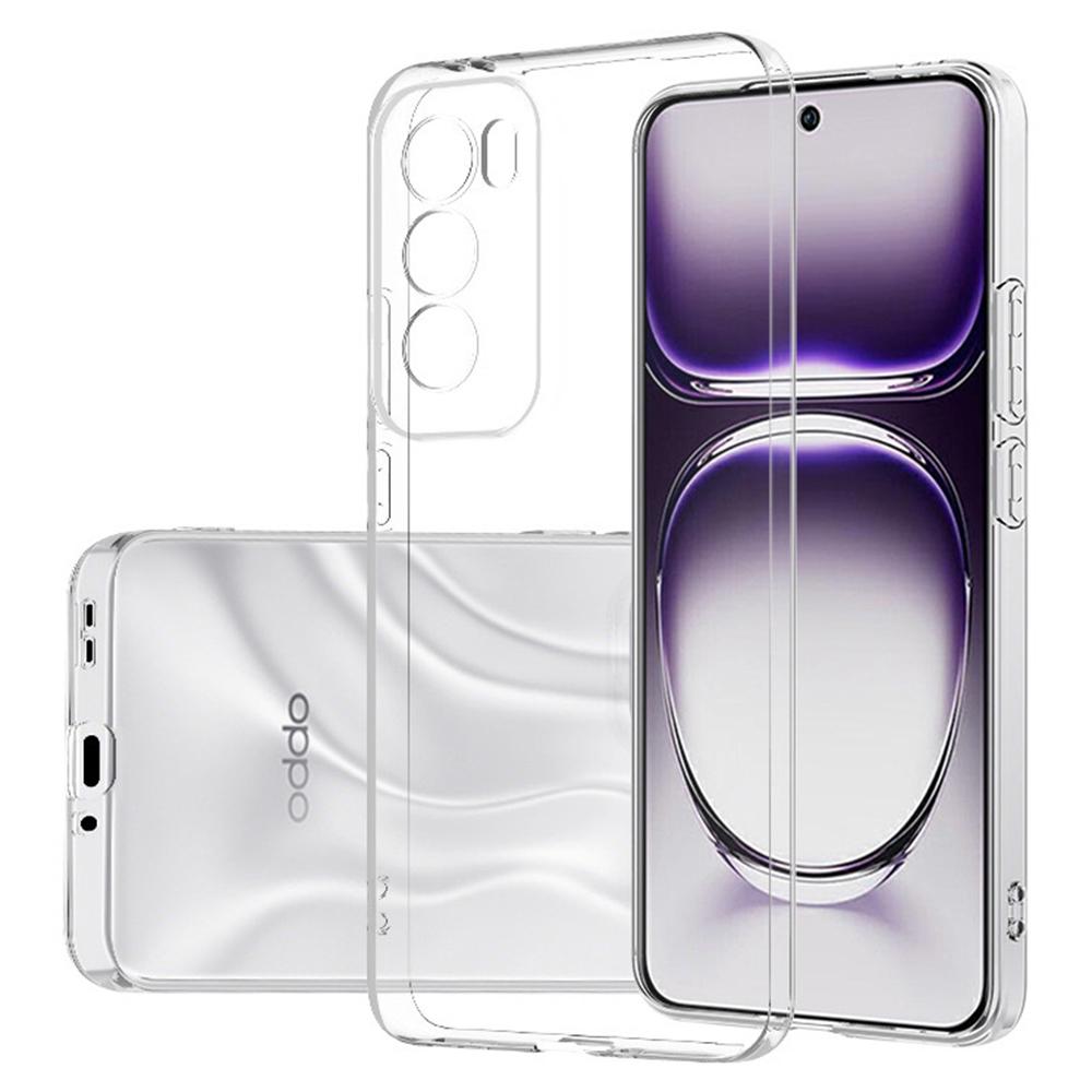 

For Oppo Reno12 5G (Global) Case TPU Slim Phone Cover Transparent A