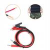 Test Leads For Multimeter/Laboratory Power Supply - Crocodile Clips 1500V 15A 100Cm (2 Pcs - Black And Red)