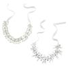 Elegant Flower Girl Hair Accessory Imitation Pearls Texture Head Chain Fashion Headband Suitable for Various Occasion