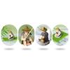 Floating Aquarium Decor Miniature Garden Decor Old Man Fishing Floating Raft Design Fish Tank Landscape Decoration