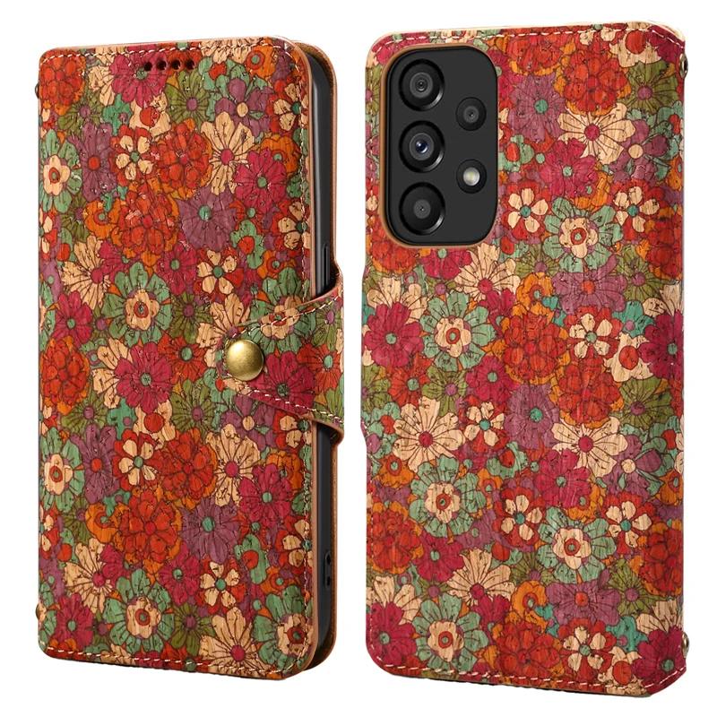 EUCAGR Leather Magnetic Pocket Cover For Samsung Galaxy S24 S23 FE Plus Ultra A34 A53 A54 A51 A52 A31 A32 A33 A05S Holder Case