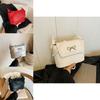 Stylish Urban Chic Single Shoulder Crossbody Bag For Women Featuring Fashionable Bow Design