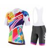 LIV Summer Women's Cycling bib sponge pad ycling sportswear short sleeved cycling jersey quick drying cycling set