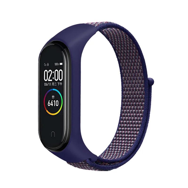 

Нейлоновий ремінець для Xiaomi Mi Band 7 6 5 4 3 Браслет Ремінець для годинника Pulsera Correa Ремінець Miband 7 6 5 4 3 Браслет Браслет Sport Loop