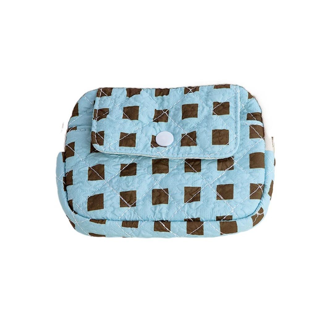 

Polka Dot Small Makeup Lipstick Bag Large Capacity Mini Canvas Storage Bag Outdoor Style 2