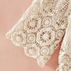 Hollow Out See-through Knitwear Loose-fitting Thin Pullover Top All-match Short with Skirt Jacket Thin Blouse Breathable Knit Sweater Short Section