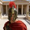 Plastic Spartans Helmet For Adults Lightweight Roman Fighter Costume Accessory Perfect For Halloween Parties And Cosplay