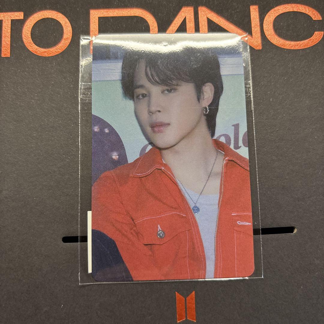 

[USED] BTS PERMISSION TO DANCE trading card bonus Jimin official