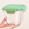 Ru Han Square Glass Food Storage Container