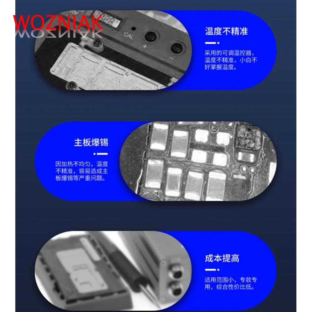 MECHANIC IT3 Pro Intelligent Preheating Platform for X-16 PRO MAX Motherboard Layered Chip BGA Stencil/Dot Matrix Repair
