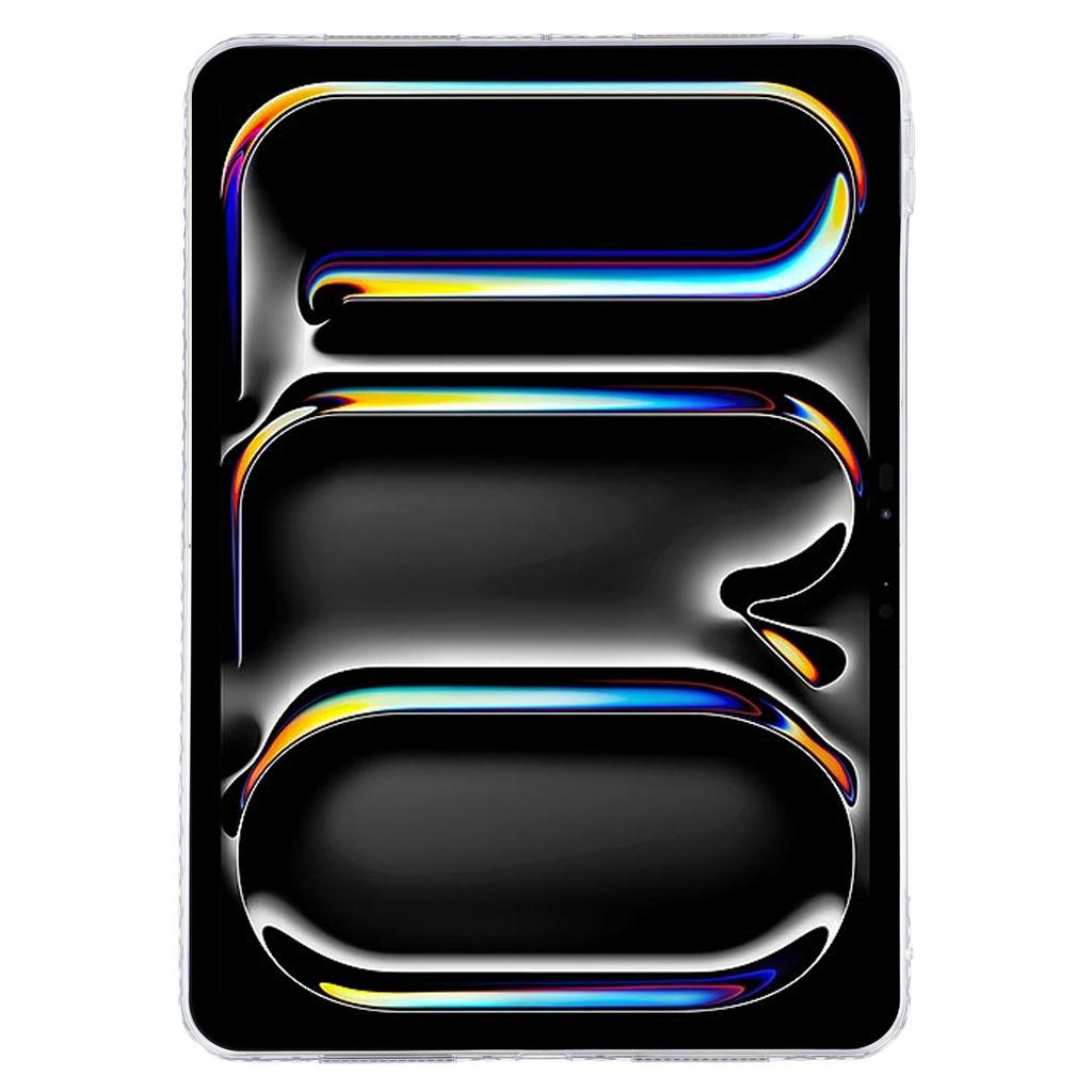 For iPad Pro 11 (2025)/11 (2024) Case Flexible TPU + Acrylic Tablet Shockproof Protective Cover