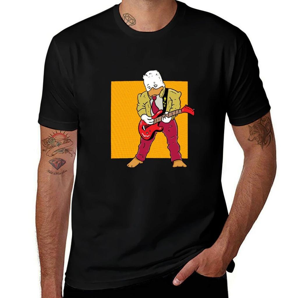 HTD! T-Shirt Herren T-Shirt Schweres Baumwoll-T-Shirt für Herren Baumwolle Lustiges T-Shirt