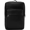 Minimalist Letter Embossed Large Capacity Square Business Backpack Men Backpack Space-Black HH3823-001