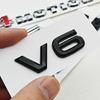 3D ABS Car Letters Logo 4Motion V6 Rear Trunk Badge Emblem Sticker Decals For VW Tayron Golf MK4 5 Tiguan 4MOTION V6 Accessories zf2