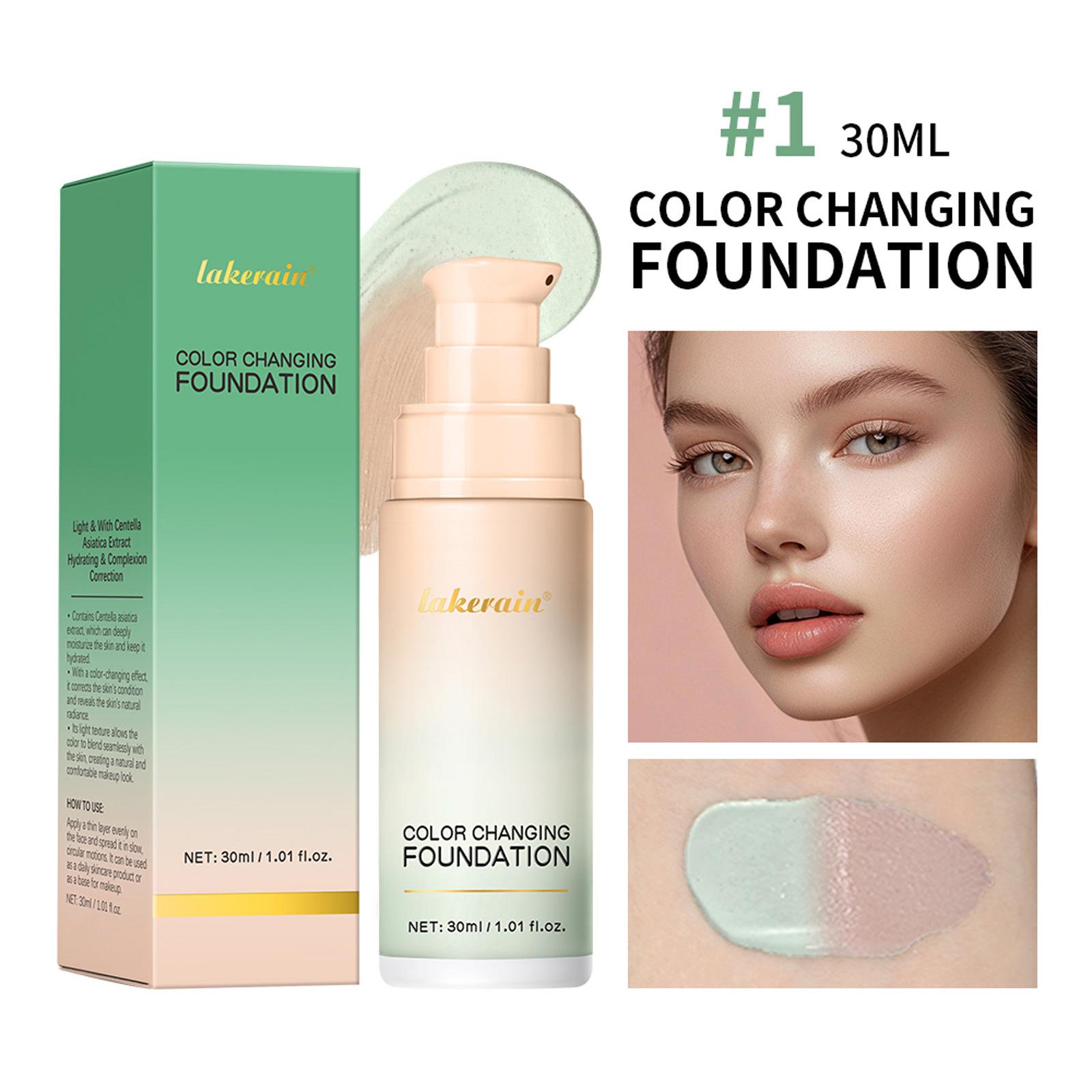

Foundation Magic Color Changing Foundation Liquid Coverage Self-Coloring CC Cream Cosmetics Стойкая основа под макияж