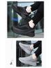 Men's Low-Top Lace-Up Casual Sports Shoes with Non-Slip Rubber Sole - Autumn/Winter Korean Style, Two-Tone Design