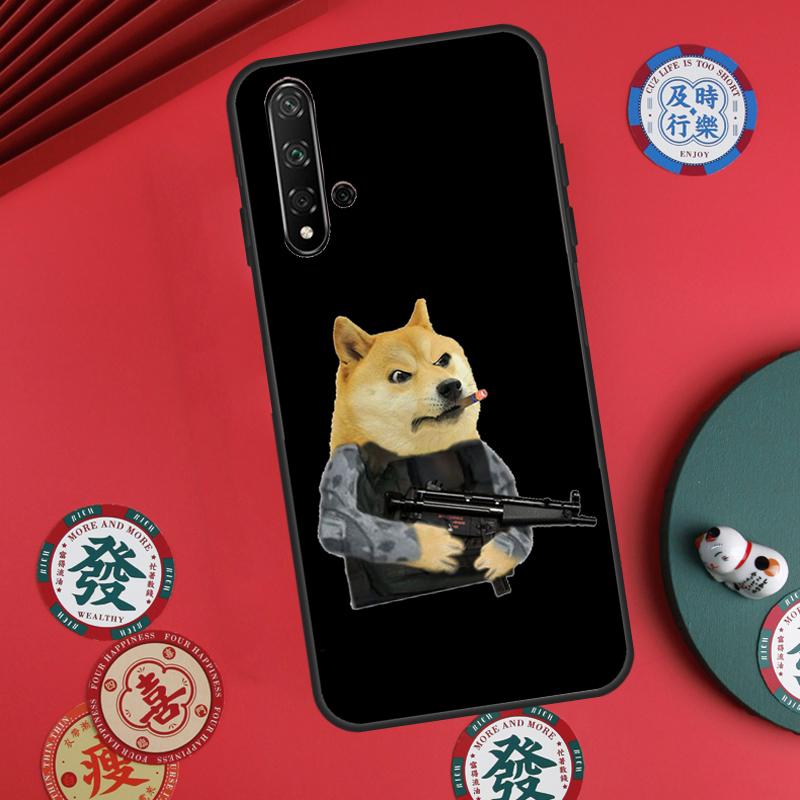 Cheems Doge Meme Funny Doggy For Huawei Nova 11 Pro 9 10 SE Y60 Y70 Y90 Y61 Y91 Y72 Y73 12i 11i 8i P20 P30 P40 Lite Case