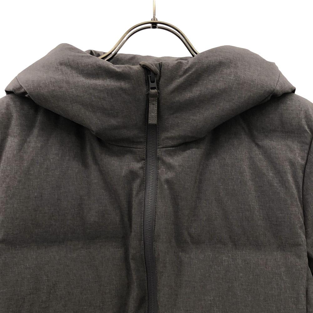 UNIQLO seamless down coat M gray Double zip Women Used