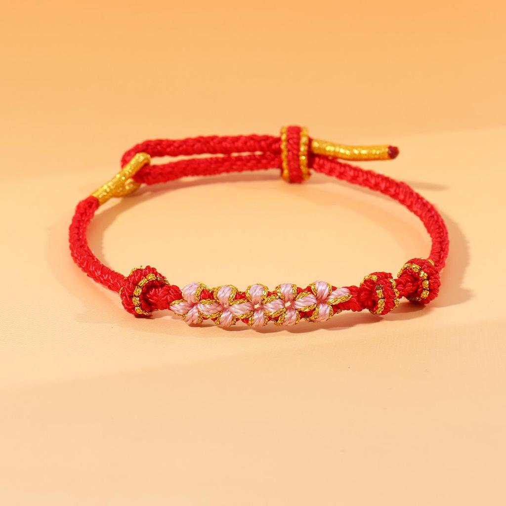 Year of the Horse Zodiac Bracelet - Red String Handmade Couples Charm for Men and Women, New Year Gift Jewelry