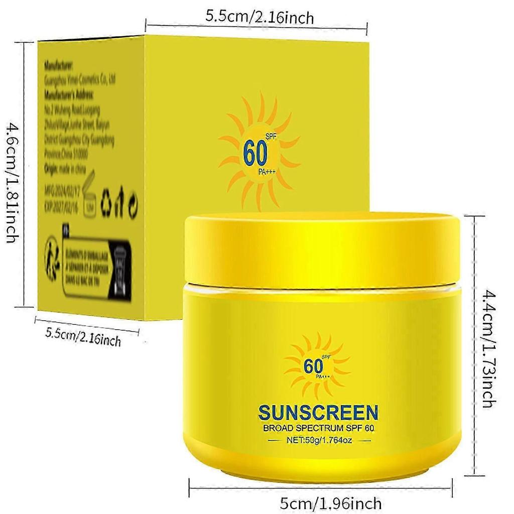 Moisturizing Sunscreen Is Lightweight And Refreshing Non And Does Not Harm The Skin 50g